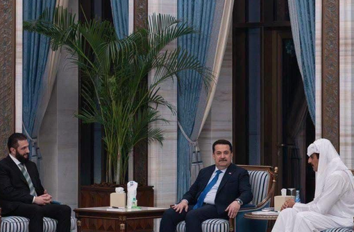 قطر تحتضن لقاء بين السوداني والشرع