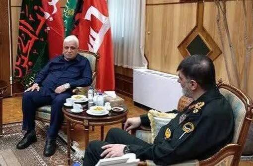 رئيس هيئة الحشد الشعبي في طهران لتبادل المعلومات وأمن الحدود