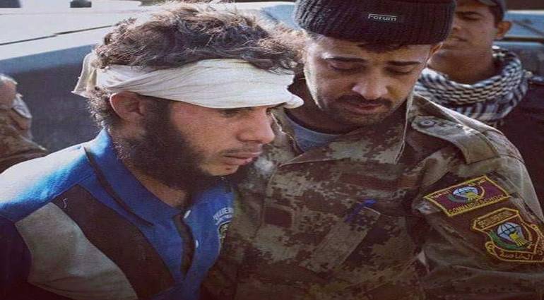 Elements Daesh surrender near the government compound