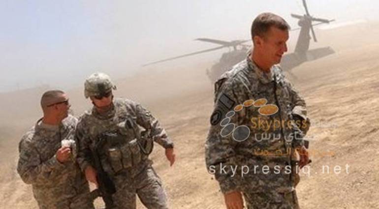 The arrival of additional US troops to Ein al-Asad base in Anbar province