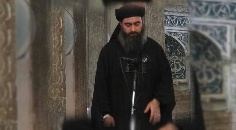 Daesh announces the death of al-Baghdadi the Koranic verse