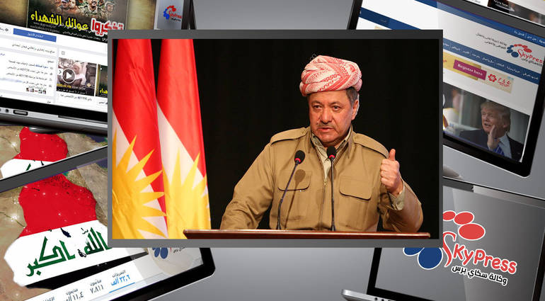 Barzani reports on the conflicting news about the postponement of the referendum in Kurdistan