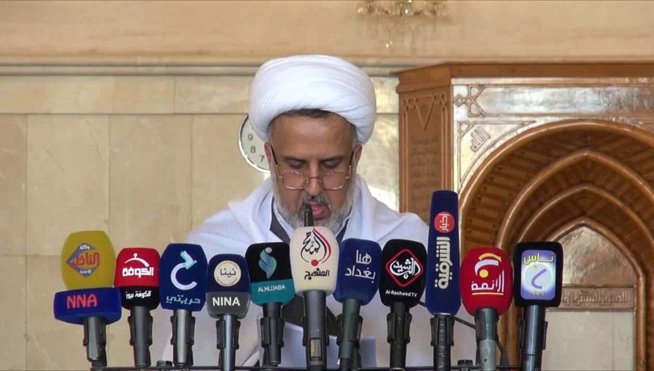 شاهـــد بالصــــورة : النـــاصـــري يخلـــع عمامتــــه بعــــد تغريـــدة الصـــدر الاخـــيرة !!