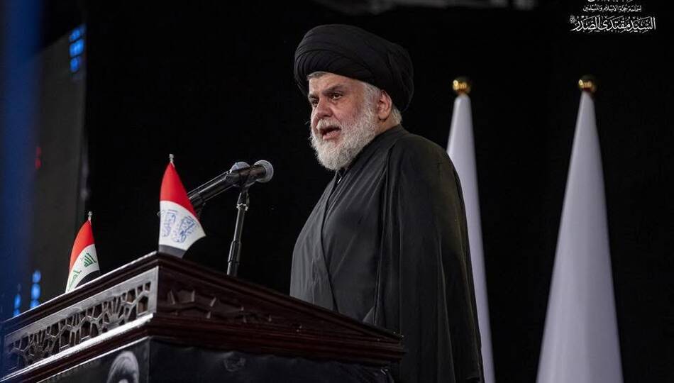 السيد مقتدى الصدر يحذر من استخدام الأجواء العراقية في العدوان على إيران